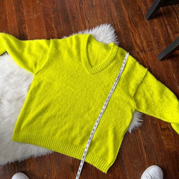 Highlighter Neon Yellow Sweater - Picture 5 of 6